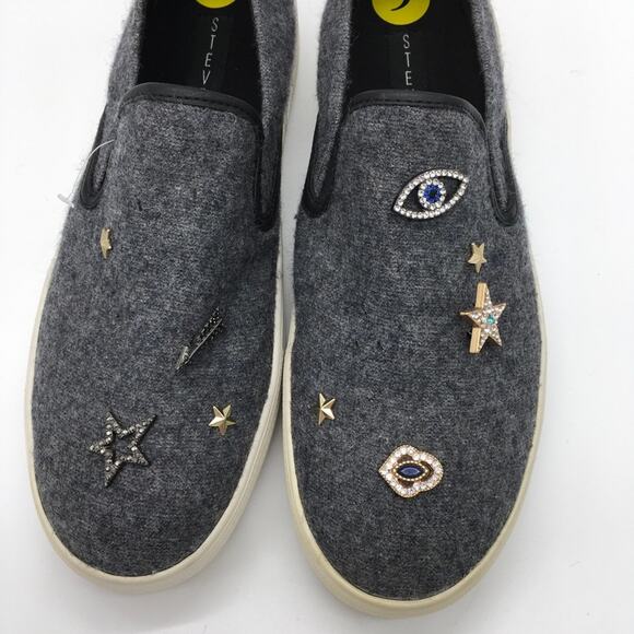 Steven by Steve Madden Gerry Charm Slip Ons - 9 - Picture 5 of 8